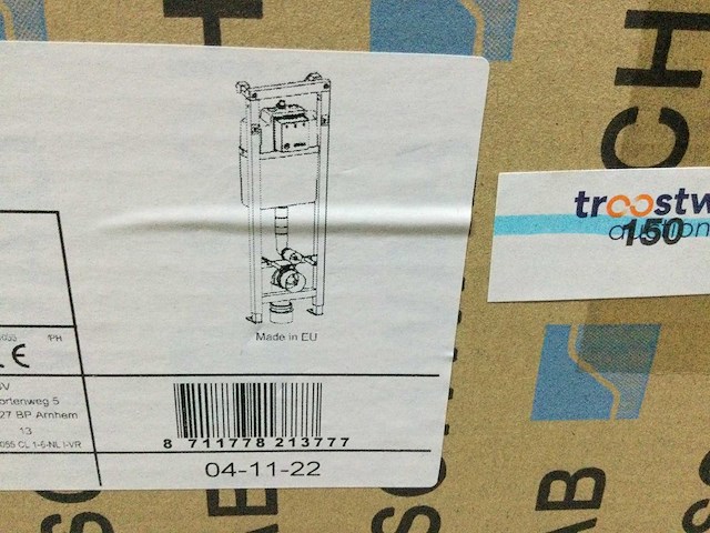 Schwab - duplo wc 380 - reservoir voor toilet - afbeelding 3 van  4