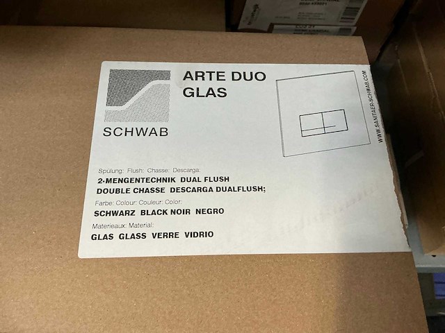 Schwab arte duo glas drukplaat (14x) - afbeelding 3 van  3