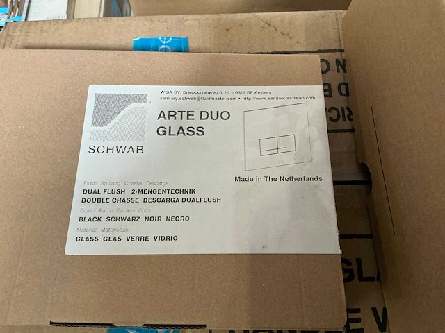 Schwab arte duo glass drukplaat (12x) - afbeelding 3 van  3