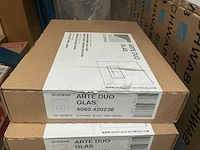 Schwab duplo 380 toilet inbouwframe met drukplaat (2x) - afbeelding 3 van  4