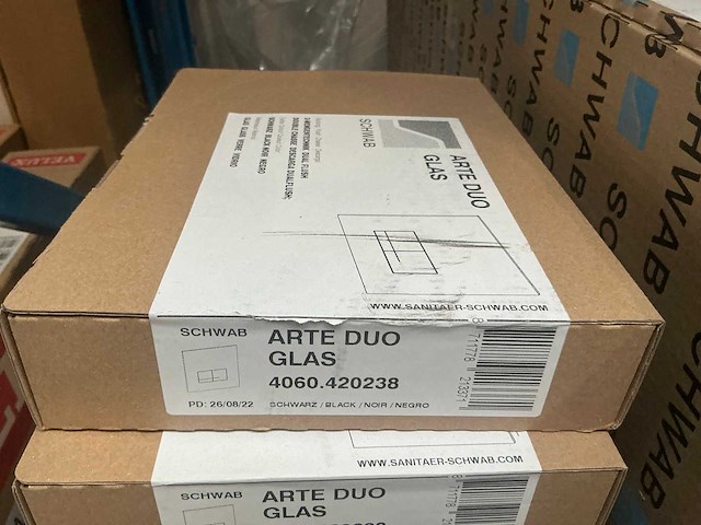 Schwab duplo 380 toilet inbouwframe met drukplaat (2x) - afbeelding 3 van  4