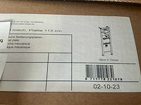 Schwab duplo 380 urinoir inbouwframe met drukplaat (2x)