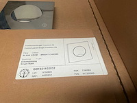 Schwab duplo 380 urinoir inbouwframe met drukplaat (2x) - afbeelding 2 van  2