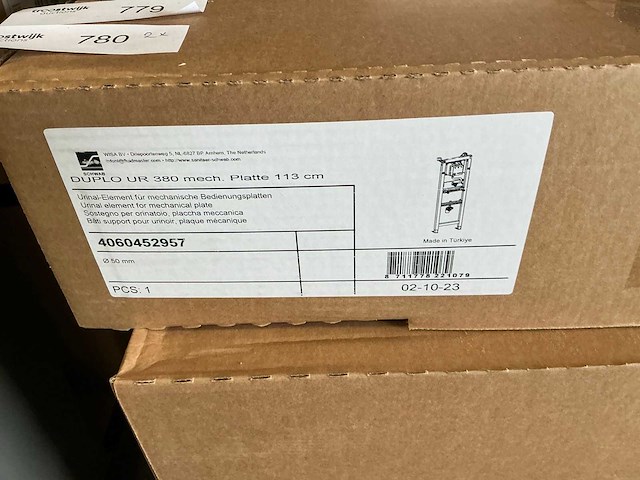 Schwab duplo ur 380 urinoir inbouwframe - afbeelding 3 van  4