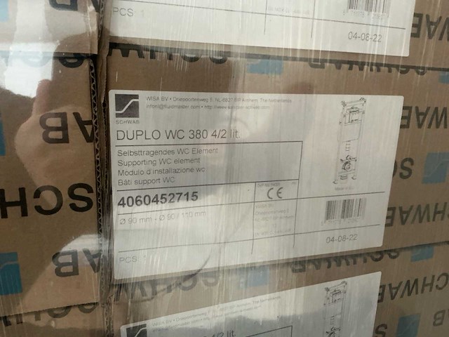 Schwab wc380 toilet inbouwreservoir - afbeelding 7 van  7