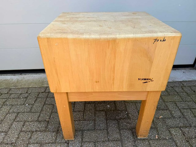 Schwar - 70x60 - hakblok - afbeelding 1 van  2
