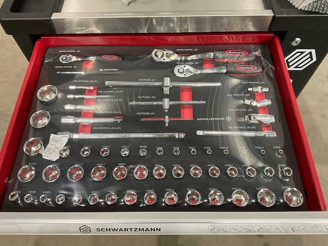 Schwartzmann - gereedschapswagen gevuld - afbeelding 10 van  12