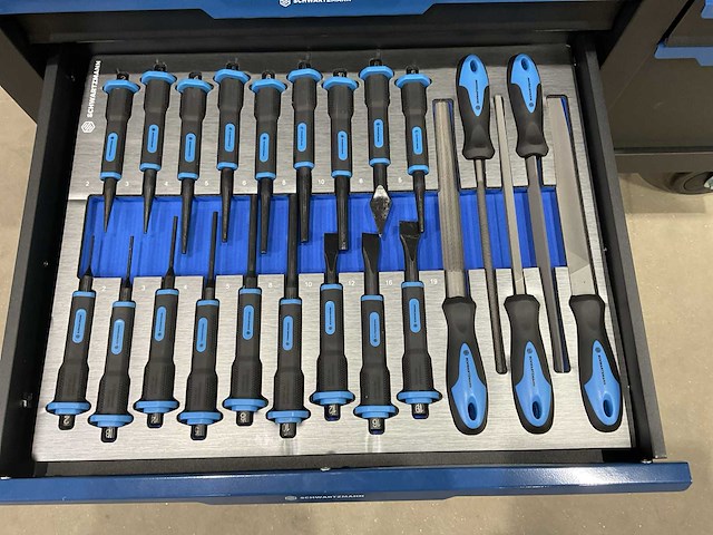 Schwartzmann - professionele gereedschapswagen met gereedschap - afbeelding 4 van  18