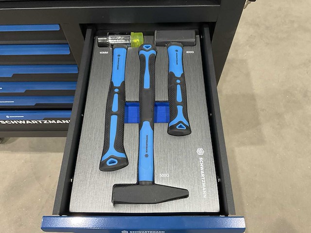 Schwartzmann - professionele gereedschapswagen met gereedschap - afbeelding 6 van  18