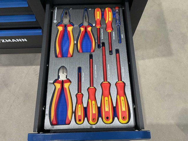 Schwartzmann - professionele gereedschapswagen met gereedschap - afbeelding 9 van  18