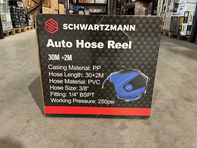 Schwartzmann automatische slang haspel luchtslang - afbeelding 1 van  16
