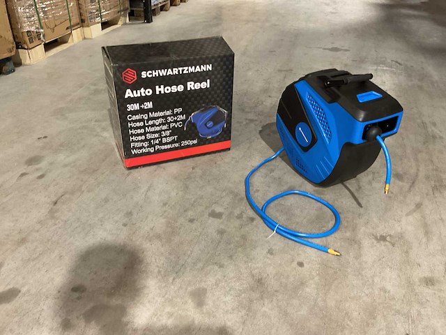 Schwartzmann automatische slang haspel luchtslang - afbeelding 8 van  16