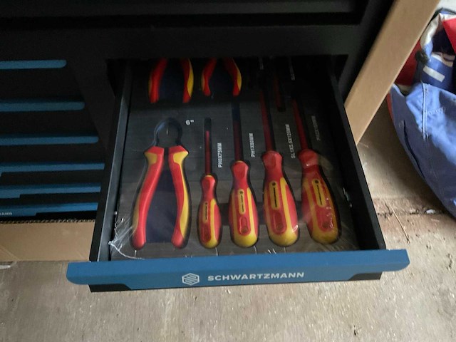 Schwartzmann gereedschapswagen - afbeelding 14 van  14