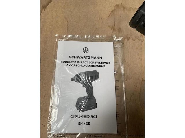 Schwarzmann accuboormachine 18v - 80nm incl. koffer - afbeelding 5 van  5