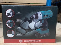 Schwarzmann accuboormachine 18v - 80nm incl. koffer