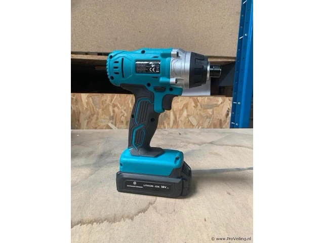 Schwarzmann accuboormachine 18v - 80nm incl. koffer - afbeelding 3 van  5