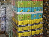 Schweppes in diverse smaken 2400 blikken. tht 2025 / 2026. bod is inclusief 360 euro statiegeldwaarde - afbeelding 2 van  2