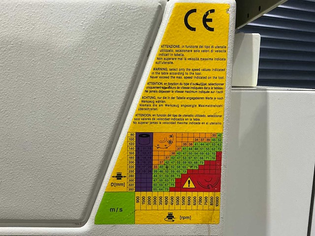 Scm - 2001 - t 130n - tafel- en spilfreesmachine - afbeelding 13 van  31