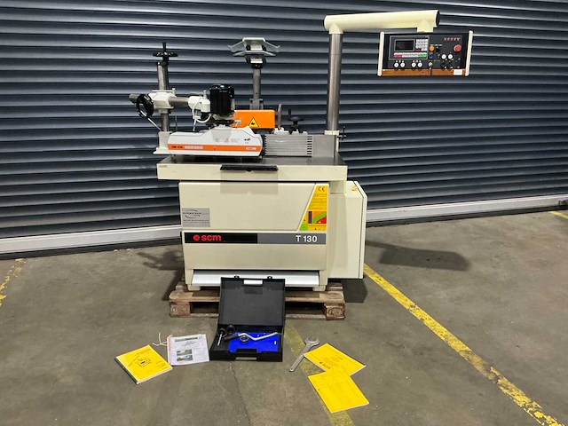 Scm - 2001 - t 130n - tafel- en spilfreesmachine - afbeelding 12 van  31