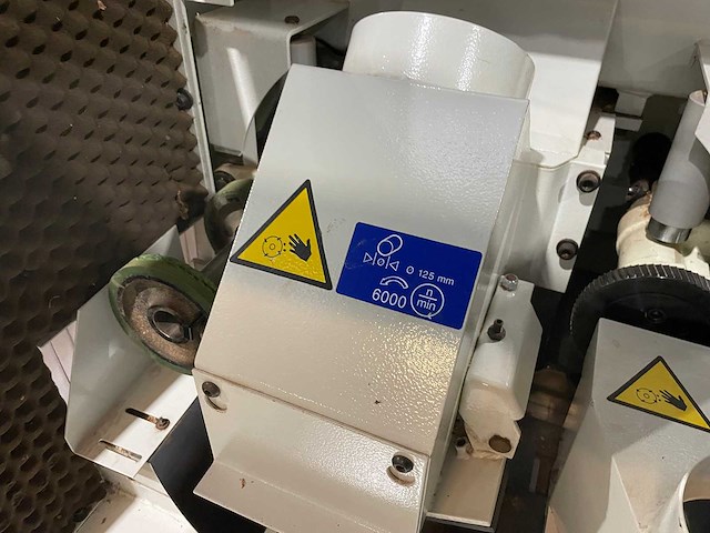 Scm - 2005 - compact p - vierzijdige profileer- en schaafmachine - afbeelding 5 van  33