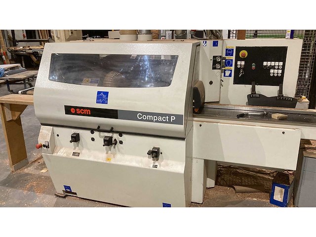 Scm - 2005 - compact p - vierzijdige profileer- en schaafmachine - afbeelding 28 van  33