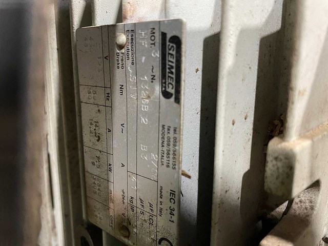 Scm - 2005 - compact p - vierzijdige profileer- en schaafmachine - afbeelding 23 van  33