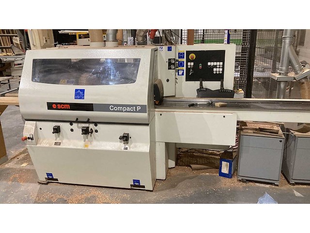 Scm - 2005 - compact p - vierzijdige profileer- en schaafmachine - afbeelding 30 van  33