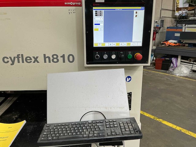 Scm - 2015 - cyflex h800 - cnc-boormachine - afbeelding 7 van  11