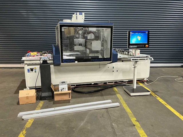 Scm - 2018 - morbidelli n100 - horizontaal cnc-bewerkingscentrum - afbeelding 1 van  28