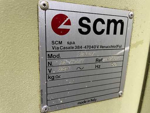 Scm - sintex - vierzijdige profileer- en schaafmachine - afbeelding 11 van  11