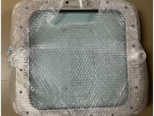 Scm livorno premium porthole with flood cover 400 x 400 mm stainless steel - afbeelding 3 van  5