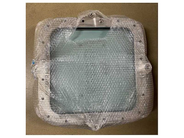 Scm livorno premium porthole with flood cover 400 x 400 mm stainless steel - afbeelding 3 van  4