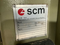 Scm si 3800 tafelcirkelzaagmachine - afbeelding 9 van  17