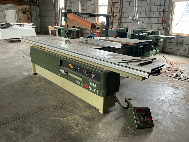 Scm si 3800 tafelcirkelzaagmachine - afbeelding 1 van  17