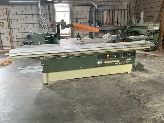 Scm si 3800 tafelcirkelzaagmachine - afbeelding 10 van  17