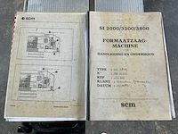 Scm si 3800 tafelcirkelzaagmachine - afbeelding 17 van  17