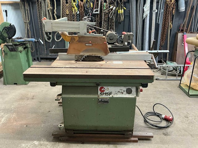 Scm si15f tafelcirkelzaagmachine - afbeelding 2 van  9