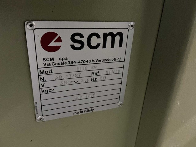 Scm si16sw formaatcirkelzaagmachine - afbeelding 4 van  12