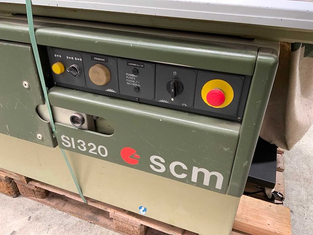 Scm si320 formaatcirkelzaagmachine met stofafzuiging - afbeelding 5 van  8