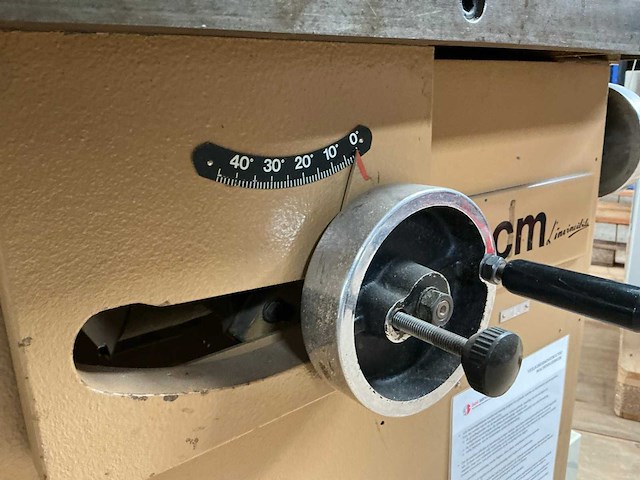Scm sl12b zaagtafel - afbeelding 9 van  11