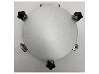 Scm stainless steel marine porthole with flood hatch d200mm - s00296.05.av - afbeelding 4 van  6