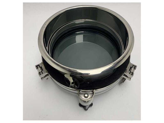 Scm stainless steel marine porthole with flood hatch d200mm - s00296.05.av - afbeelding 5 van  6