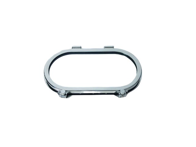 Scm stainless steel oval porthole 355 x 155 mm - oon.f05.aa.m. - afbeelding 1 van  3
