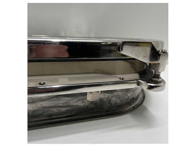 Scm stainless steel oval porthole 355 x 155 mm - oon.f05.aa.m. - afbeelding 2 van  3