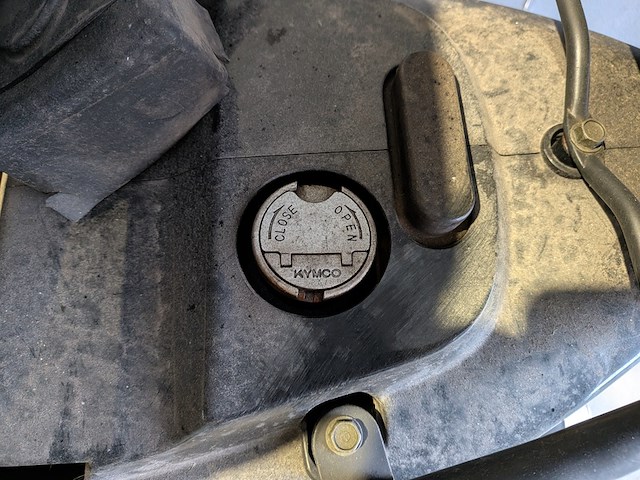 Scooter, kymco, agility 50, 2008 - afbeelding 15 van  16