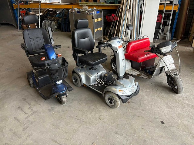 Scootmobiel (3x) - afbeelding 1 van  8