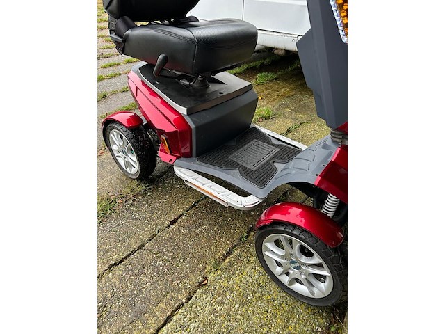 Scootmobiel drive supreme, drive medical, rood - afbeelding 7 van  8