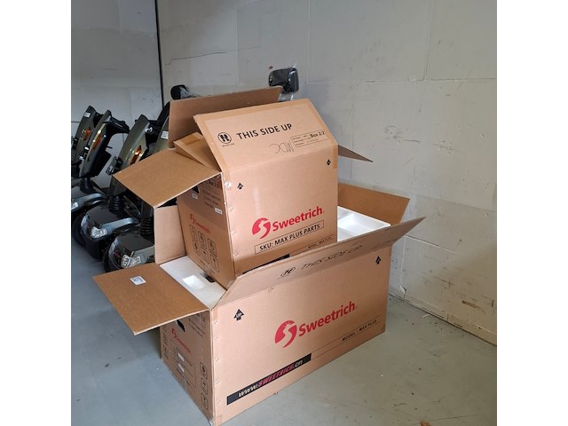 Scootmobiel, sweetrich, max plus, grijs - afbeelding 3 van  13