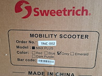 Scootmobiel, sweetrich, max plus, grijs - afbeelding 5 van  13