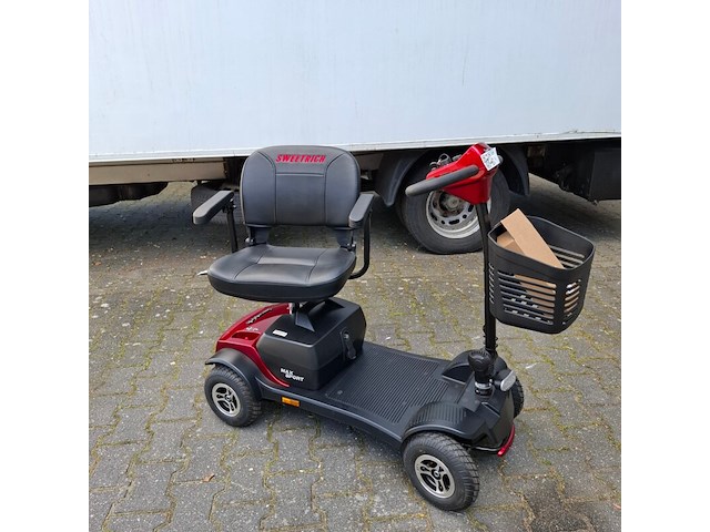 Scootmobiel, sweetrich, max sport, rood - afbeelding 2 van  13